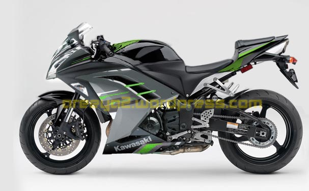 cxrider com konsep modifikasi  ninja  250  300 fi undertail 