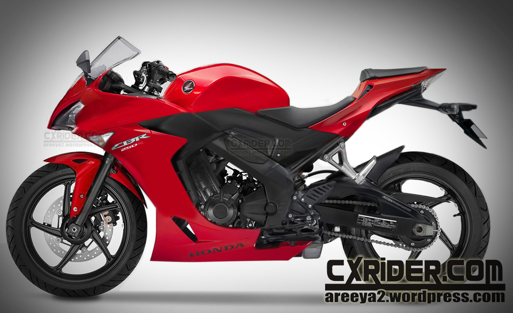 New CBR 250RR 2015, twinspar dengan arm banana ( concept 