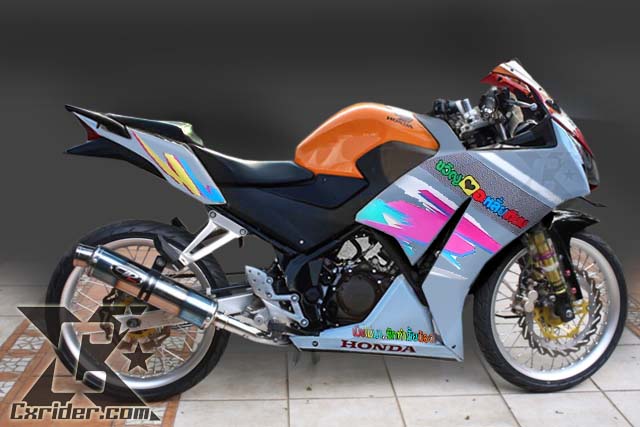 konsep modifikasi Honda CBR150 thailook style cxrider com