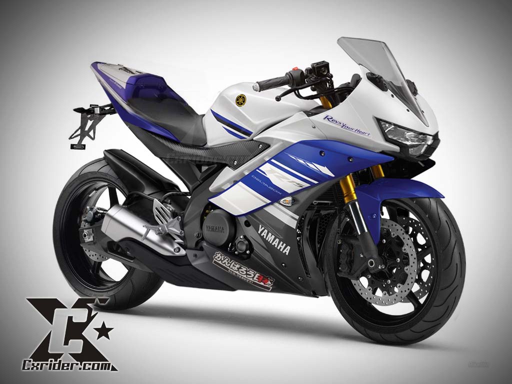 Konsep Modifikasi Yamaha R15 Headlamp Soul Gt125 Bluecore Racing