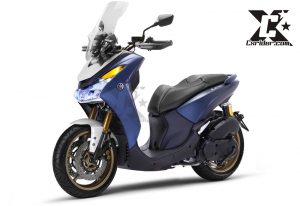 Konsep Modifikasi  Yamaha Lexi  125 touring cxrider com